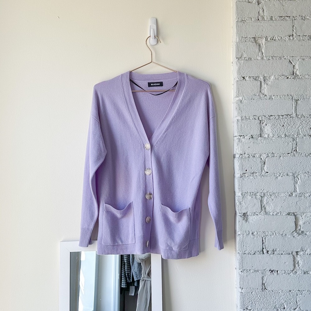 Naadam Cashmere Boyfriend Cardigan